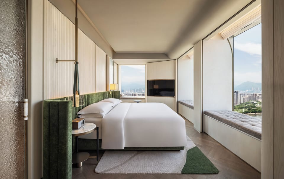 Fairmont Gold Signatuure Suite | Egyptian cotton sheets, premium bedding, down comforters, pillowtop beds