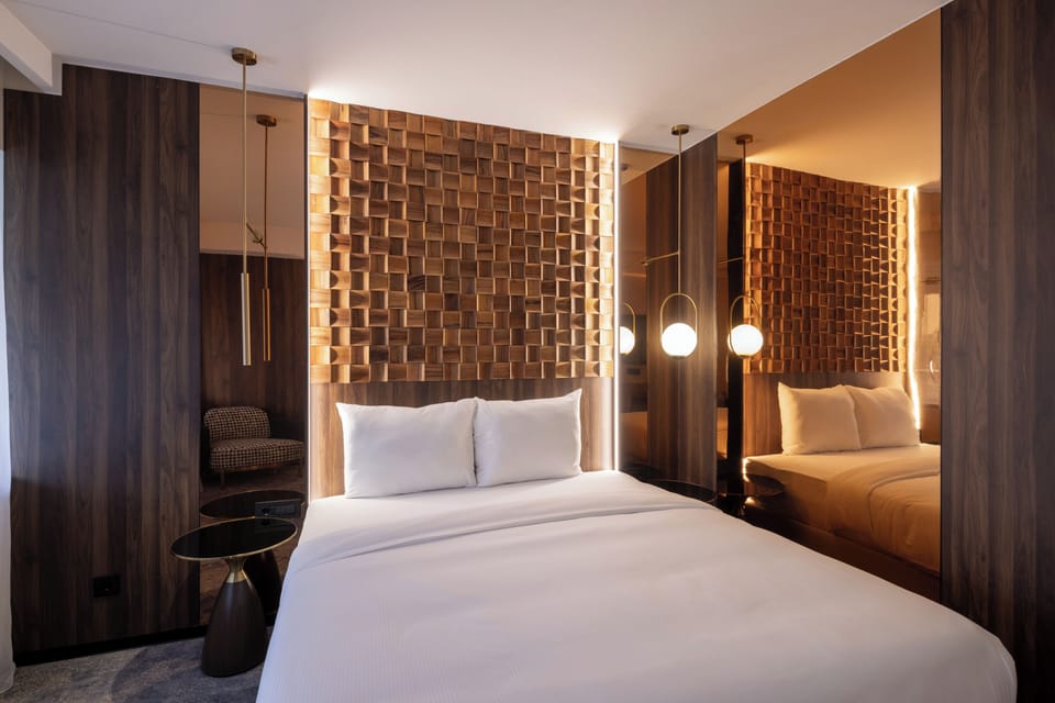 Superior Double Room | Minibar, in-room safe, desk, laptop workspace