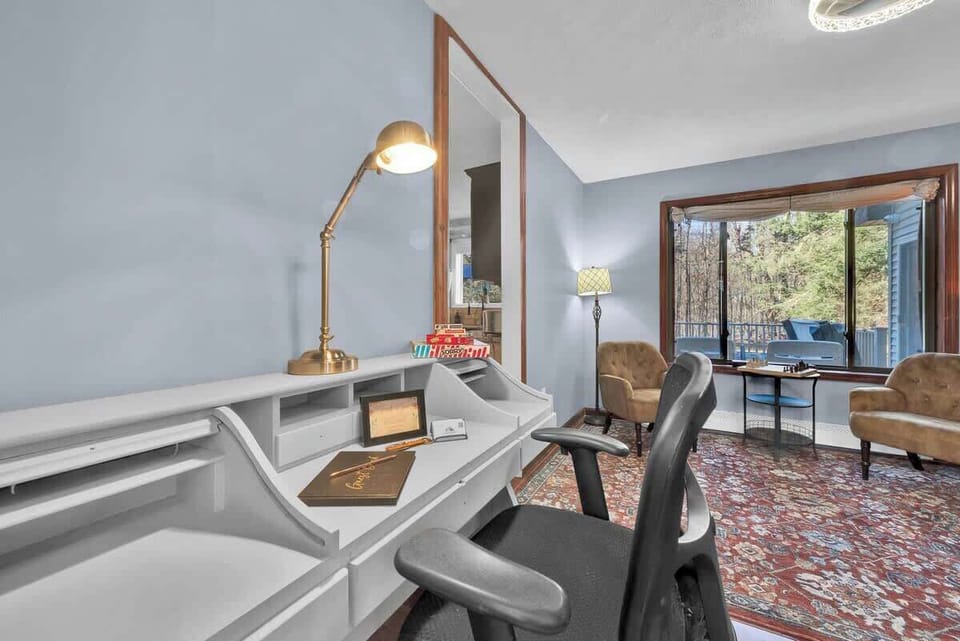 This desk is the perfect blend of functionality and flair, making every workday a pleasure. 