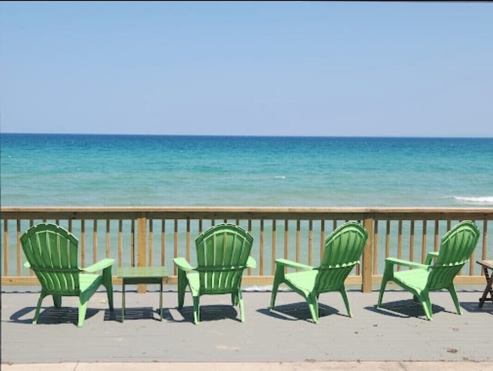 Beach/Patio chairs for your use.