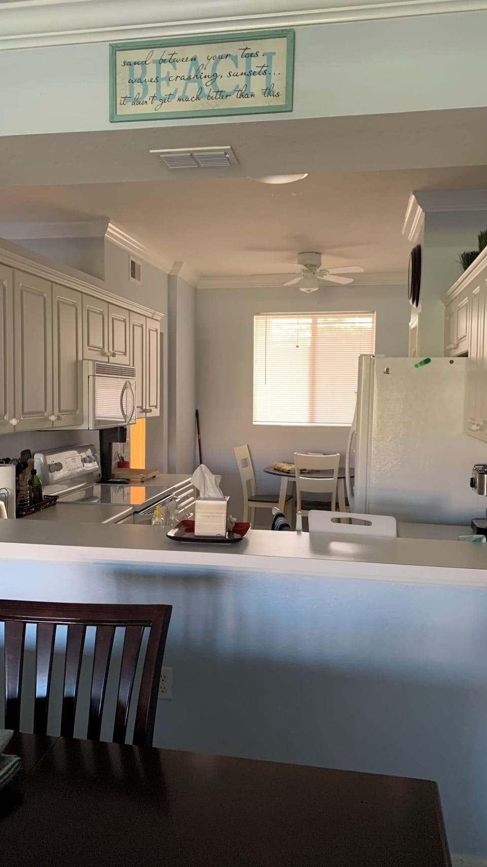 Fully stocked kitchen 