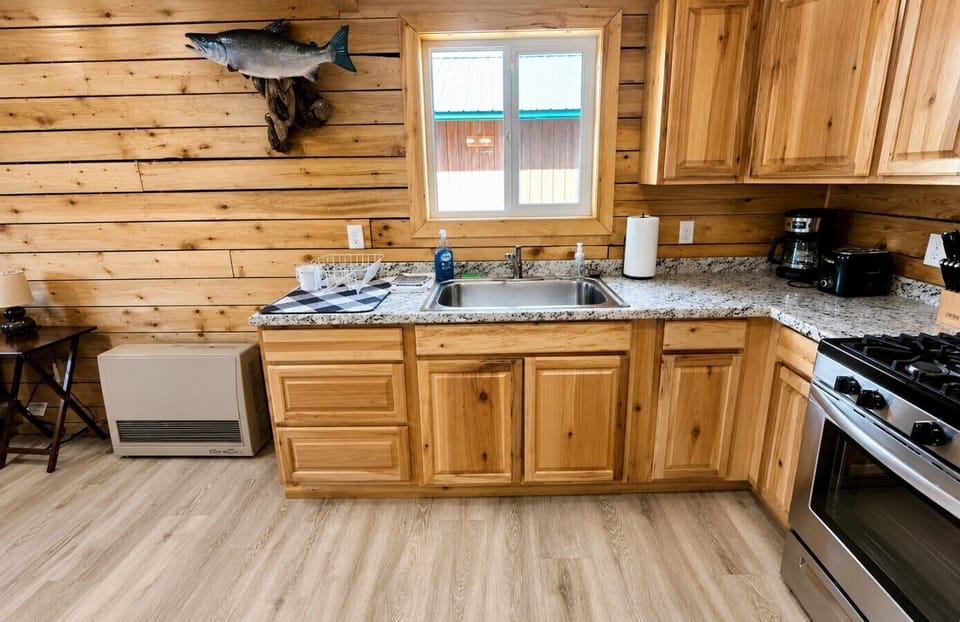Fully equipped kitchen