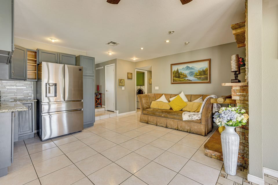 Sitting Area | Fireplace | Access to Backyard | 1st Floor