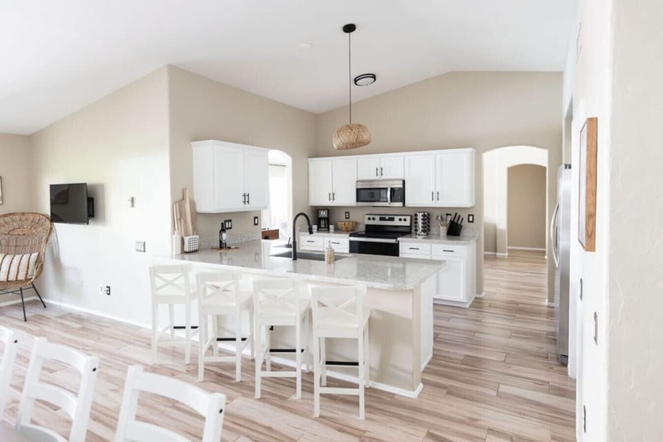 Fully equipped kitchen!