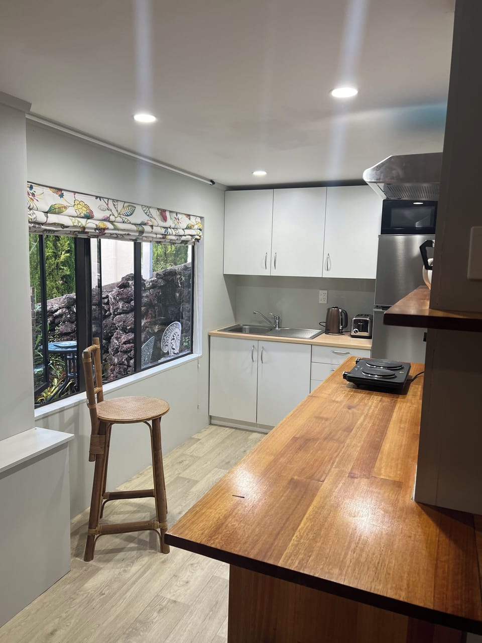 We’ve added a table for two under the window