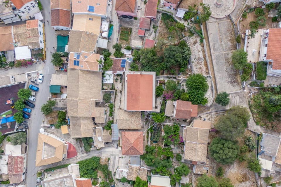 Aerial view of the complex