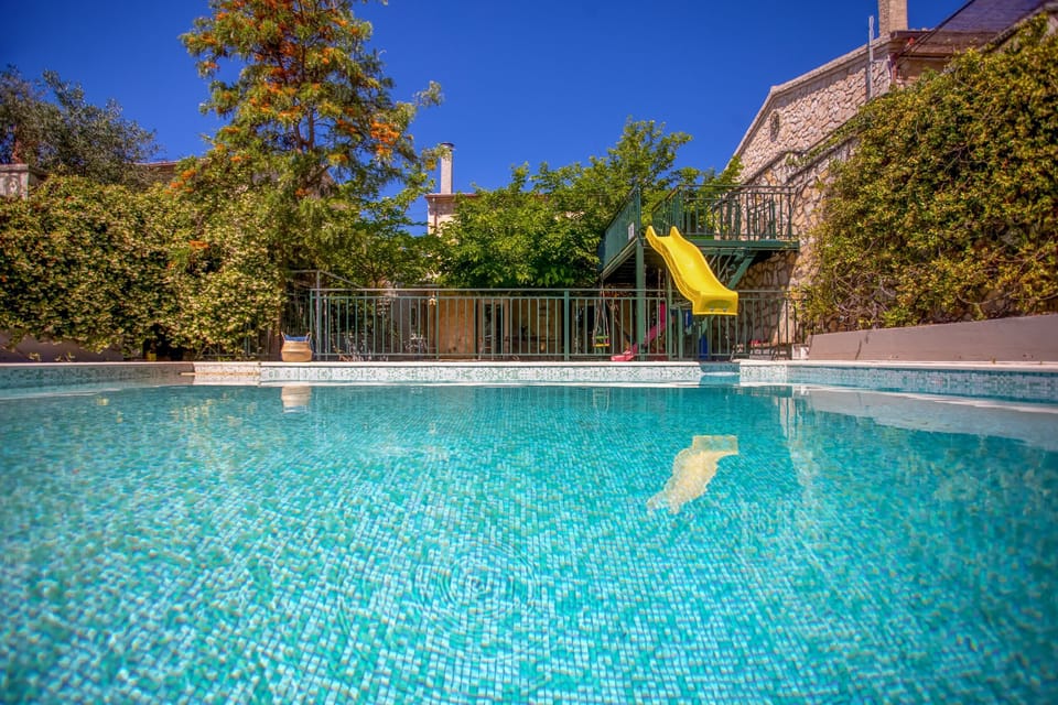 Swim in the refreshing pool