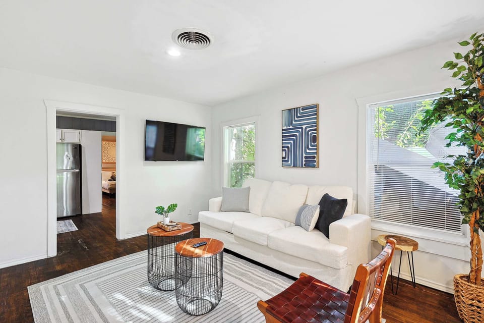 Comfortable sofa in the living area