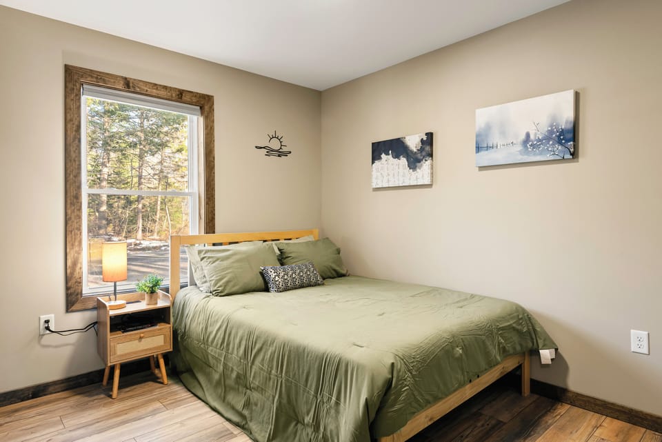Bedroom 3 features a full bed.