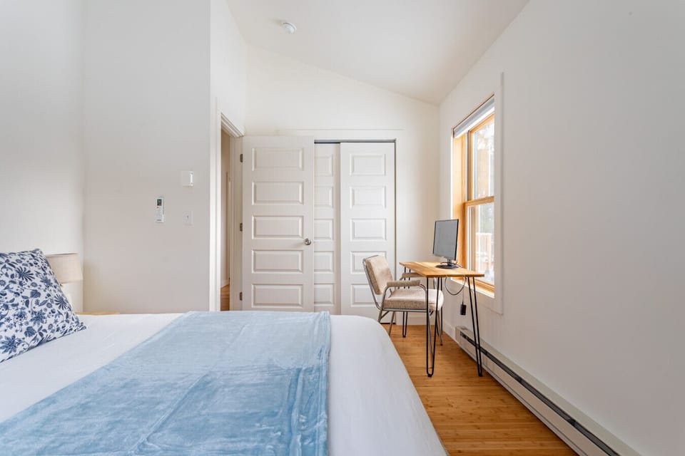 A peaceful spot to read, write, or work remotely with ease