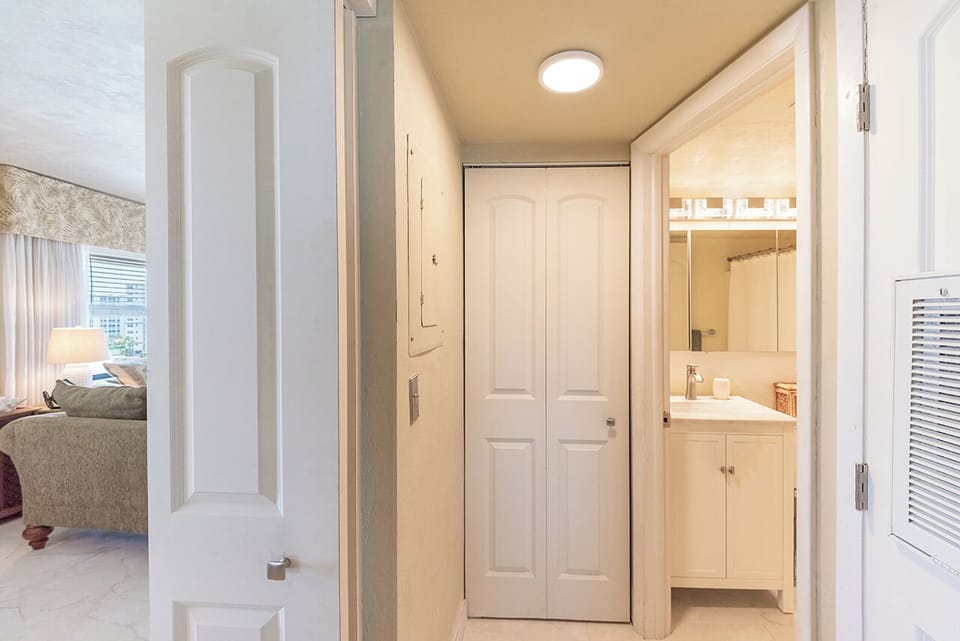 Guest Bath is just next door to the Guest Bedroom