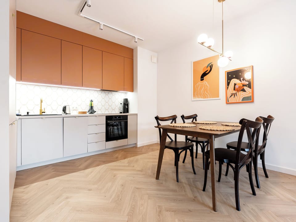 Apartment, Balcony | Private kitchenette | Electric kettle