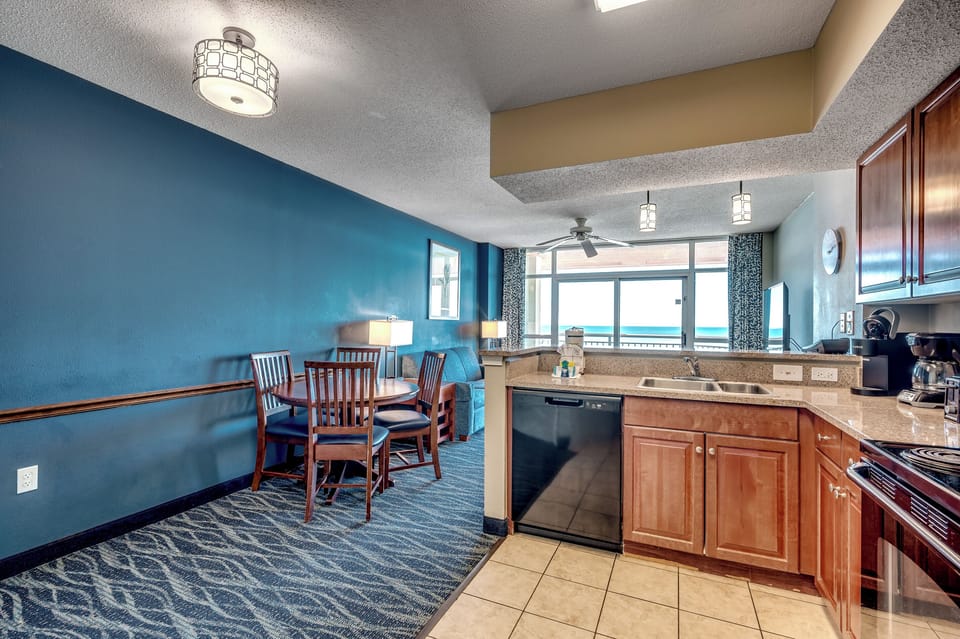 Kitchen and dining space