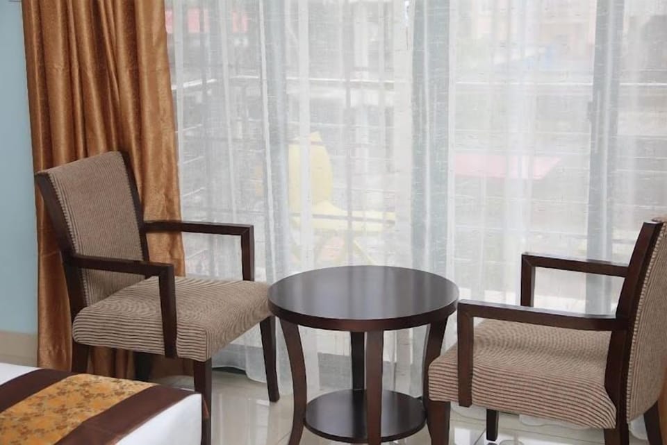 Deluxe Apartment, Balcony, City View | 2 bedrooms, desk, laptop workspace, blackout drapes