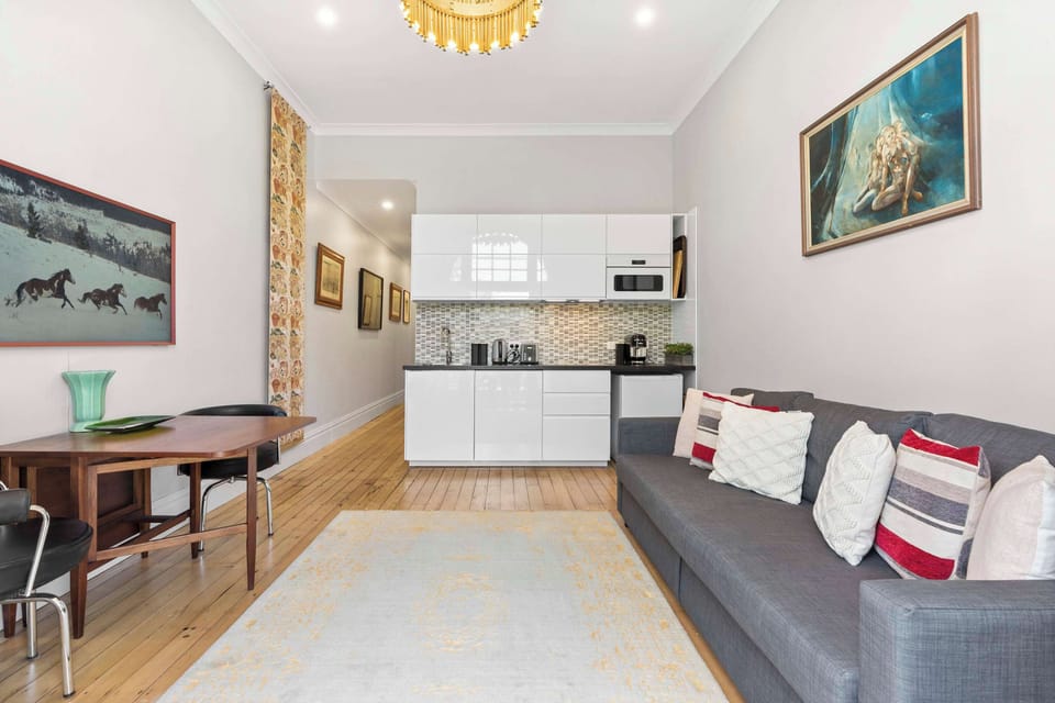 Living Space and Dining Space