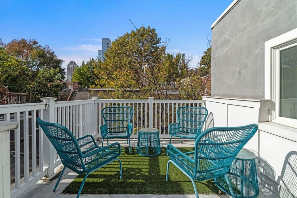 Outside seating area