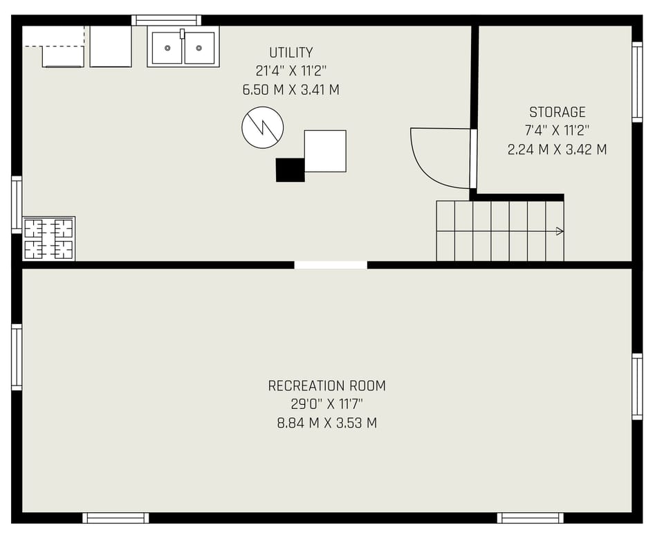 Basement floorplan