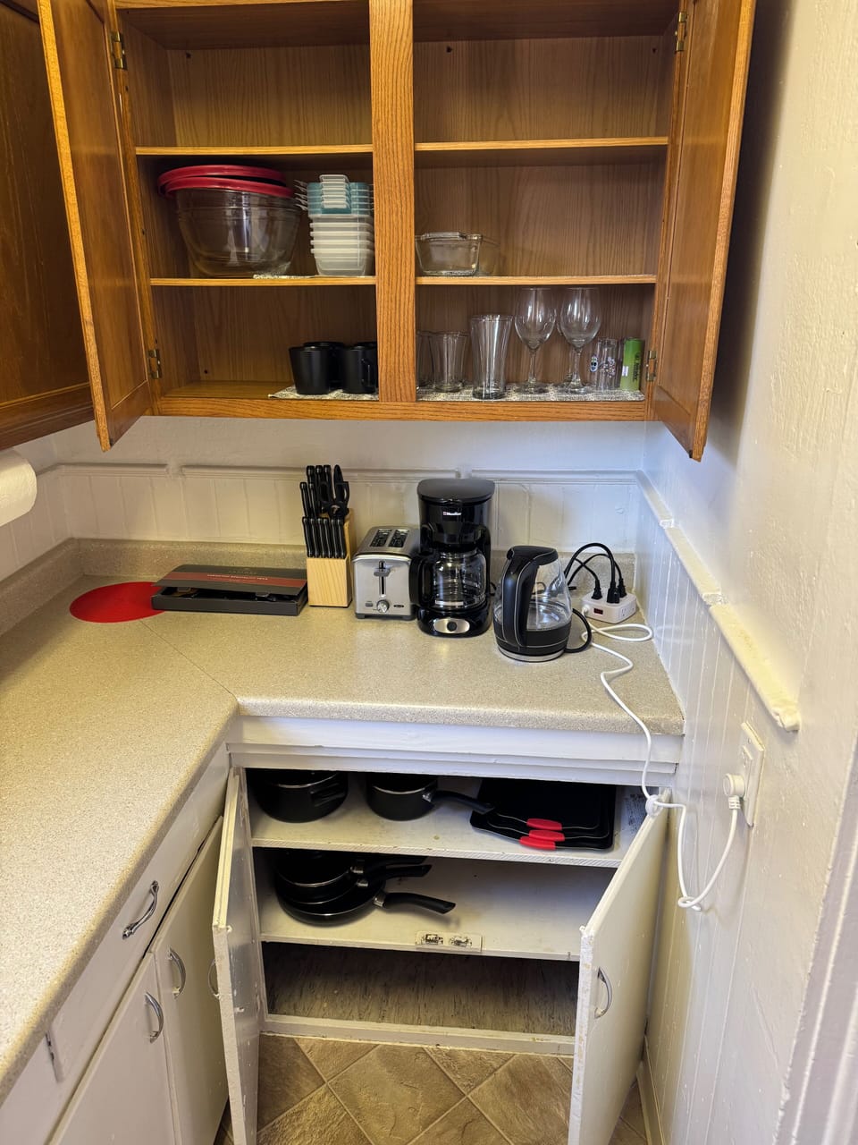 Mugs, Cups, Wine Glasses, Shot Glasses, Tupperware Storage