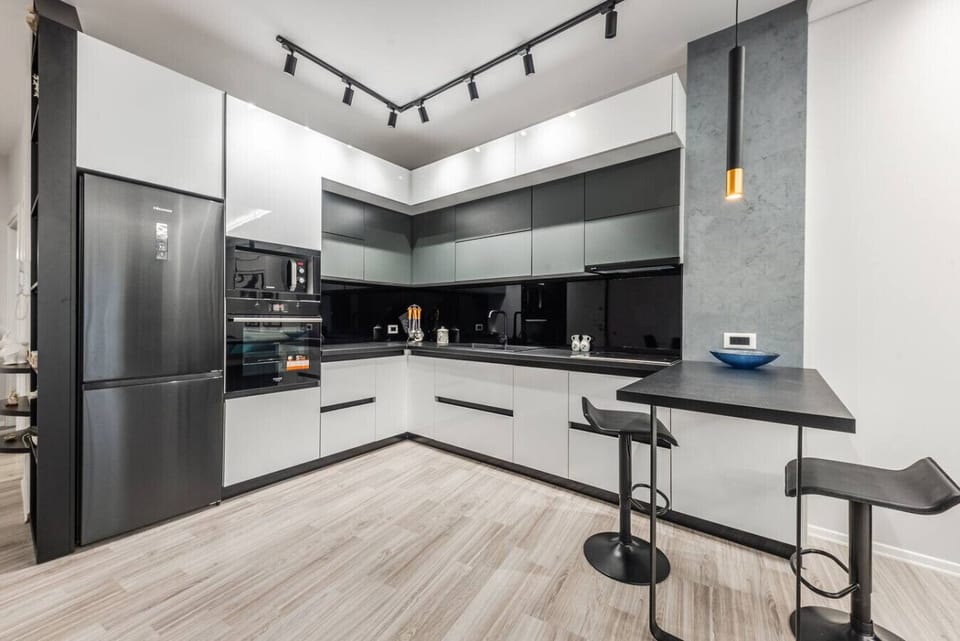 Fully-equipped kitchen details