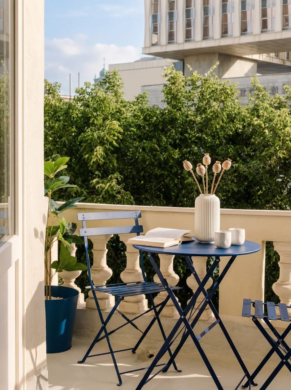 The balcony