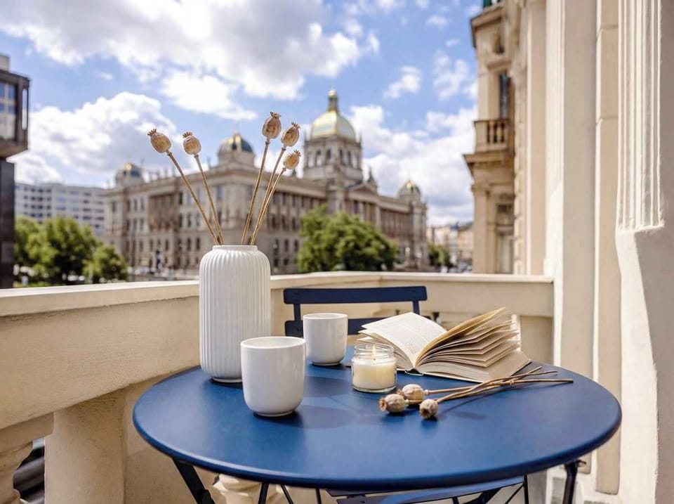 Fantastic view from the balcony