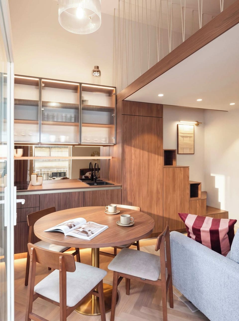 Kitchen is fully equipped with everything you need for basic cooking - please, see the list of amenities