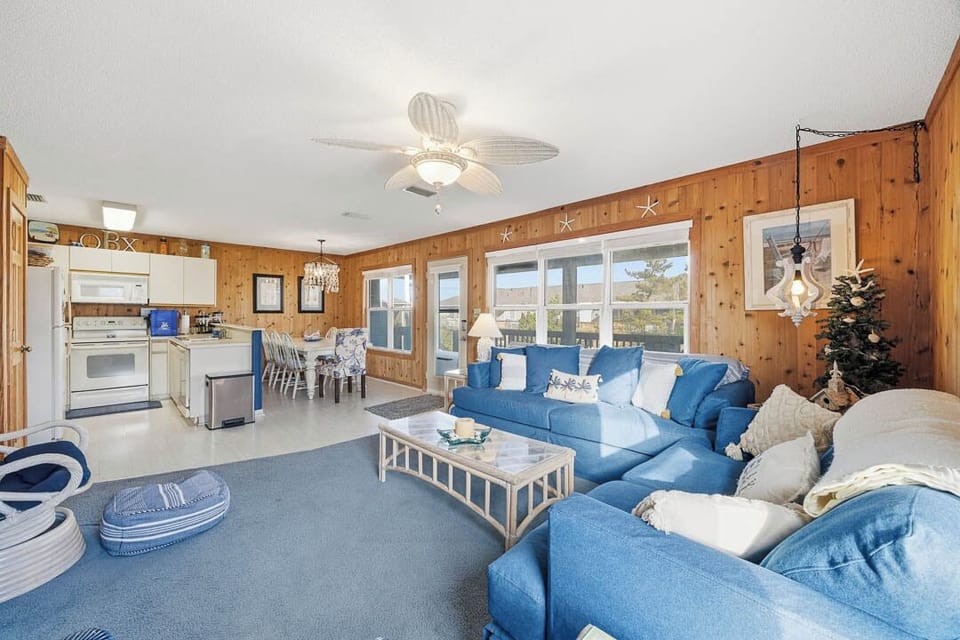 Main-Level Living Room with Deck Access