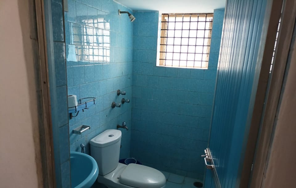 Comfort Apartment, Balcony, Garden View | Bathroom | Shower, free toiletries, bidet, towels