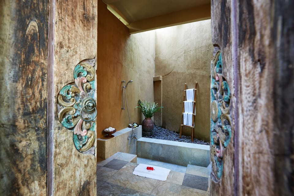 Two Bedroom Visakha Pool Villa Bija | Bathroom | Separate tub and shower, free toiletries, hair dryer, bathrobes