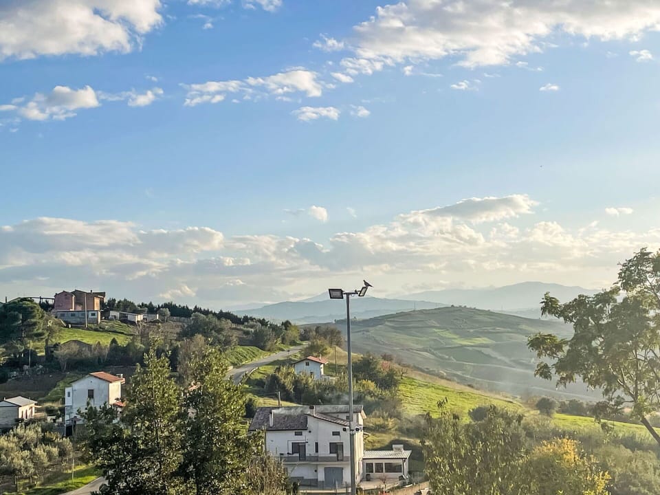 Sky, Landscape, Hill, Rural Area, Land Lot, Human Settlement, Hill Station, Morning, Village, Slope