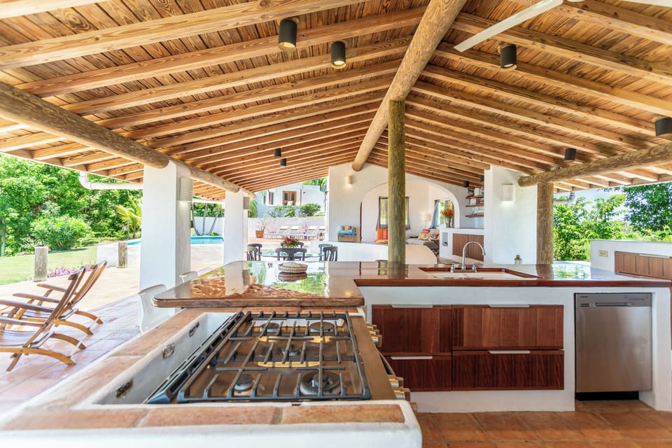 Open air living…when the kitchens not the only heart of the house…