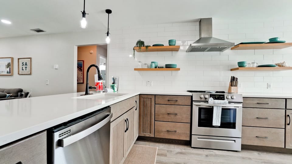 Updated kitchen appliances