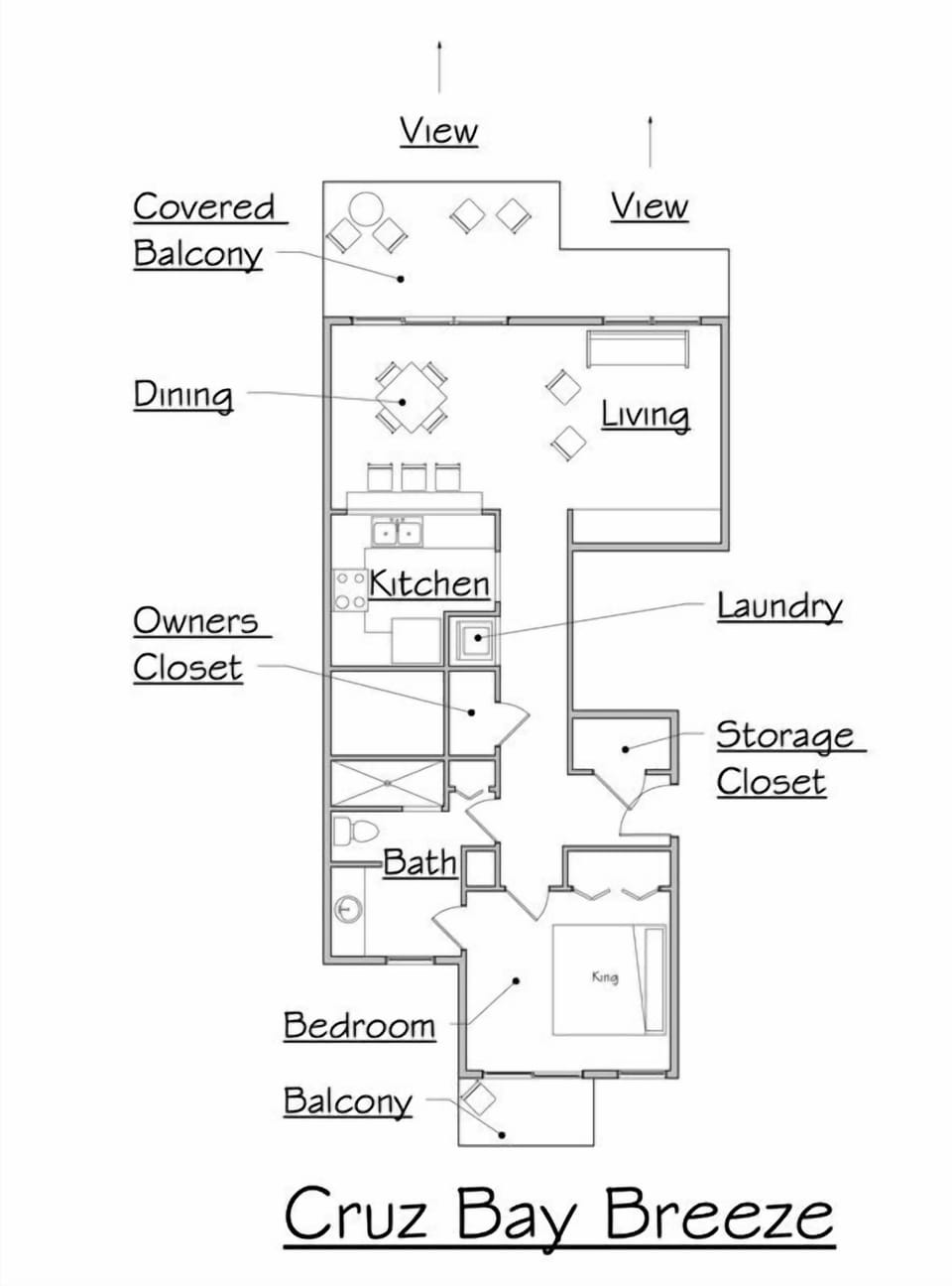 Cruz Bay Breeze Floor Plan