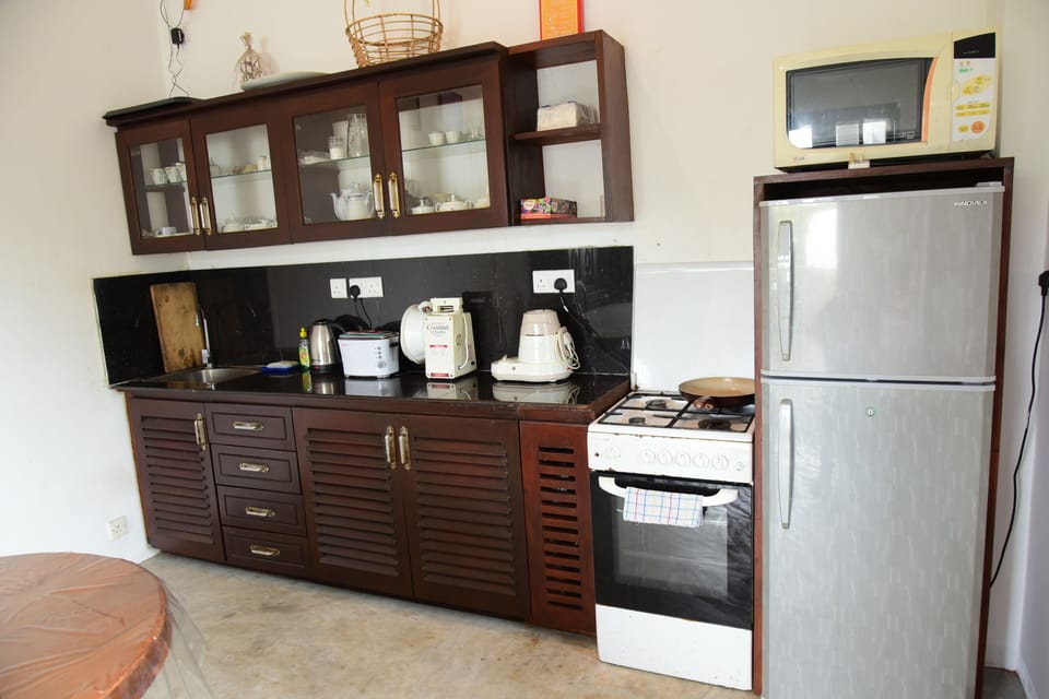 Full-size fridge