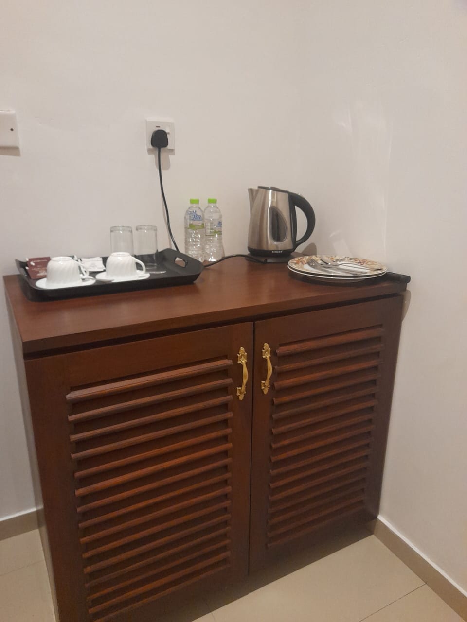 Double Room, 1 King Bed, Patio | In-room safe, blackout drapes, soundproofing, free WiFi