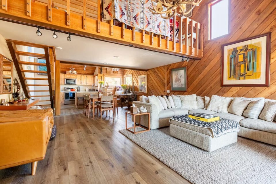 Cozy living area for unwinding
