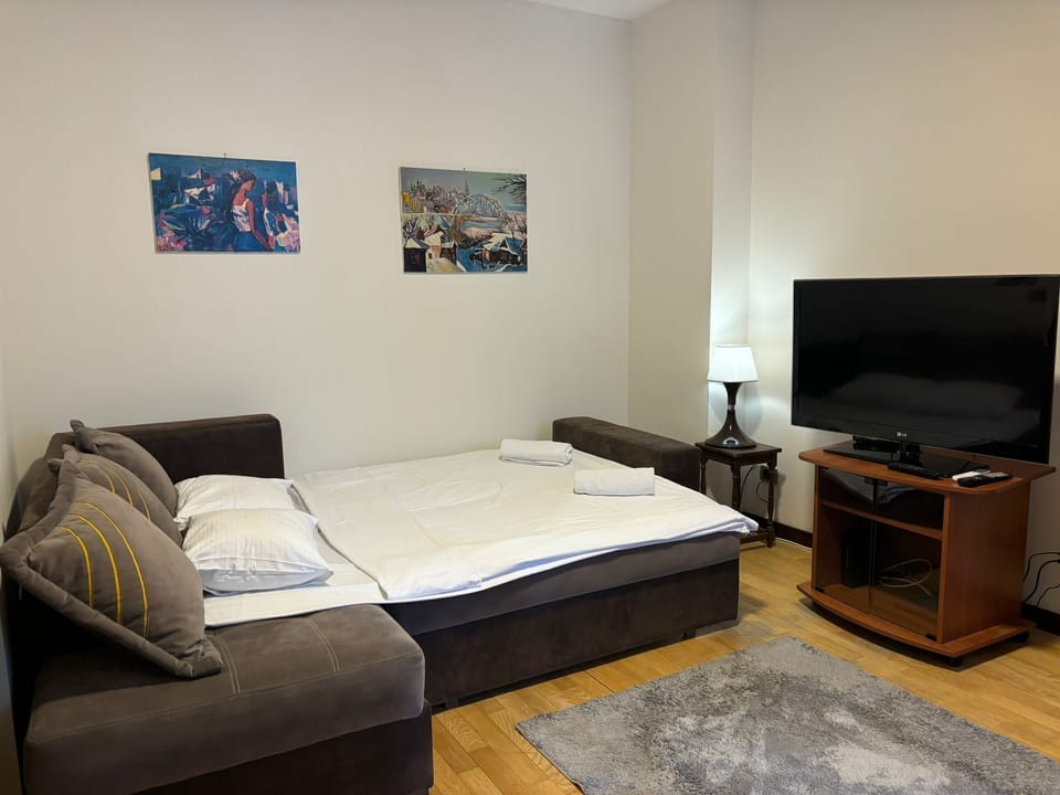 Standard Apartment, City View | 1 bedroom, blackout drapes, soundproofing, iron/ironing board