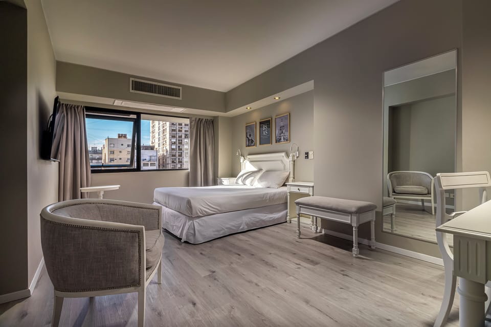 Standard Double Room | Pillowtop beds, desk, blackout drapes, free WiFi