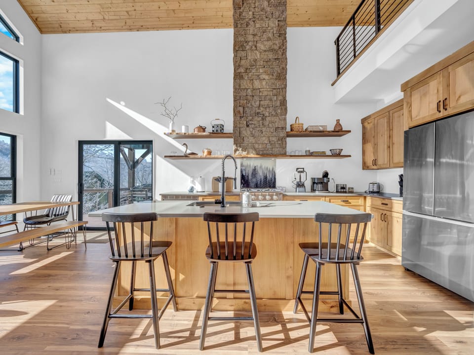 Bar Seating for 3