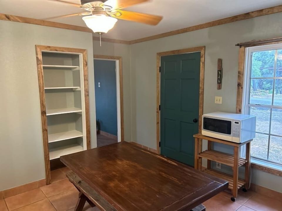 Picnic Table in Kitchen