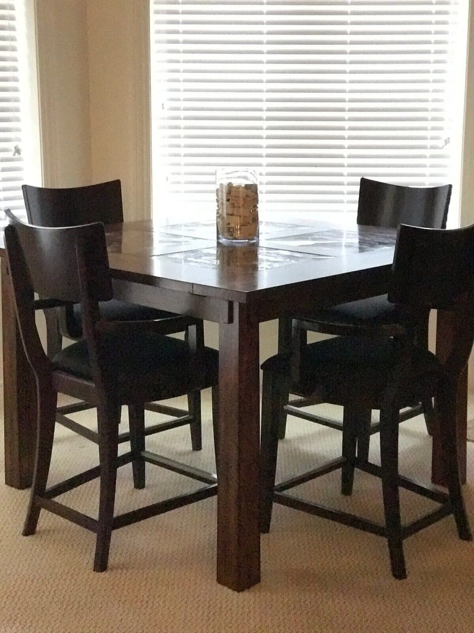 Enjoy meals with outside views