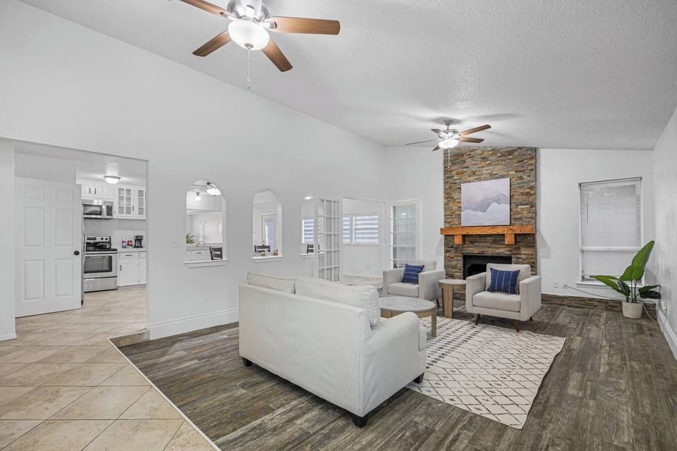Guest Room with Fireplace