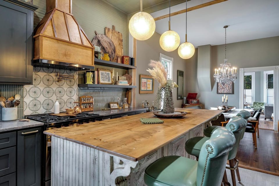 Feel right at home in the heart of this house, the kitchen.  