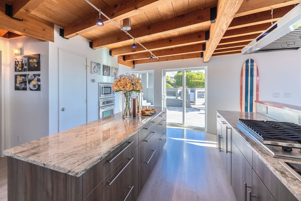 Easy access to the patio for dining alfresco