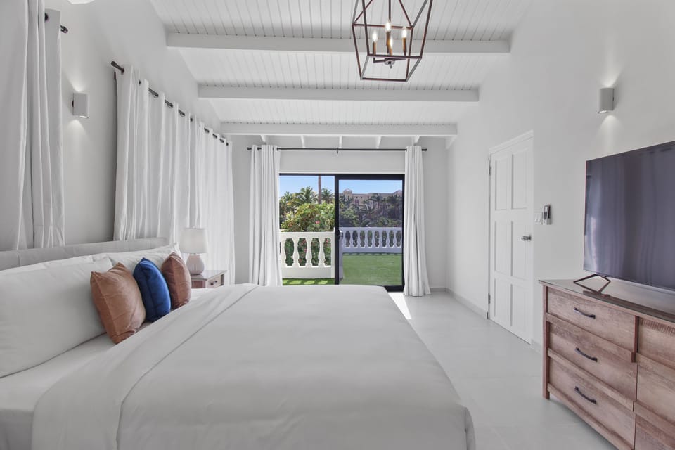 Luxury Villa, Partial Ocean View | 6 bedrooms, in-room safe, blackout drapes, iron/ironing board