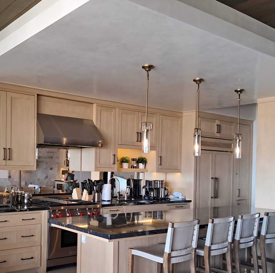 Luxury Villa, Ocean View | Private kitchen | Full-size fridge, microwave, oven, coffee/tea maker