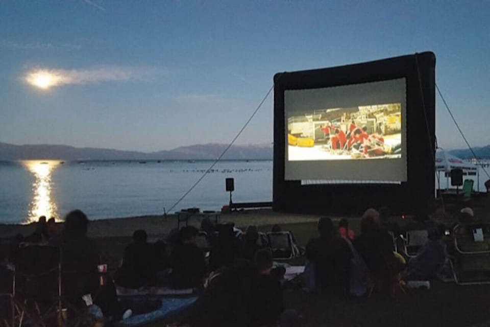 Enjoy free outdoor movies on Wednesday’s in Tahoe City