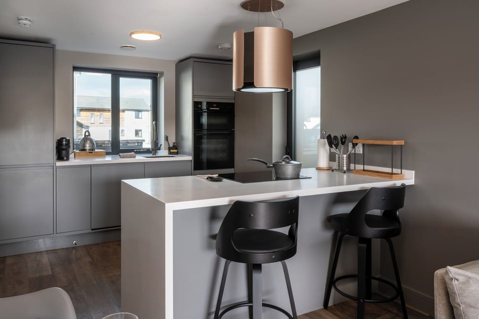 Superior Studio, Garden View | Private kitchen | Fridge, microwave, espresso maker, electric kettle