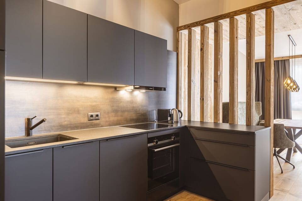 Apartment | Private kitchen | Cookware/dishes/utensils