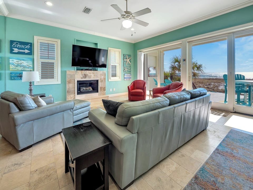 Living room with a view